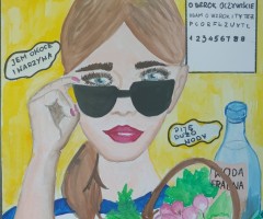 I miejsce Amelia Antosik klasa 7b SP nr 7 im. Czesława Kamińskiego w Siedlcach